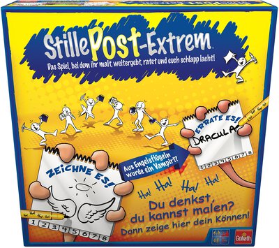 All details for the board game Telestrations and similar games